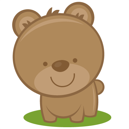 Cute Clipart Brown Bear - Clip Art (432x432)