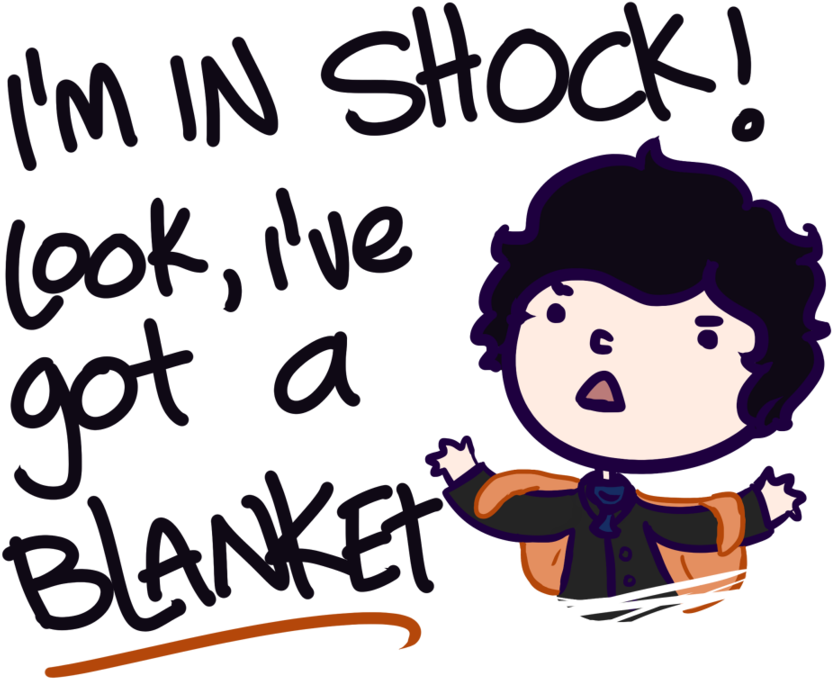 Blanket By Saladsalty - Sherlock Blanket (900x750)