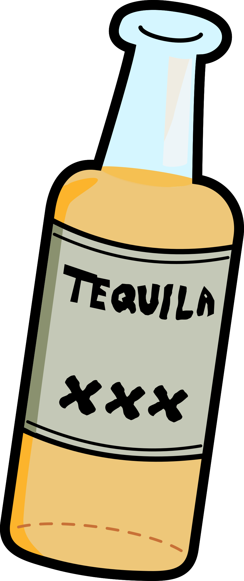 Free Stock Photo Of Bottle Of Hard Tequila Vector Clipart - Tequila Cartoon (1008x2400)