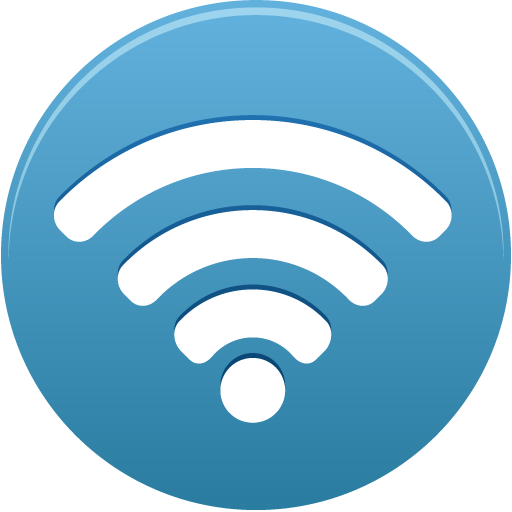 Wifi Circle Icon - Icon Of Wifi (512x512)