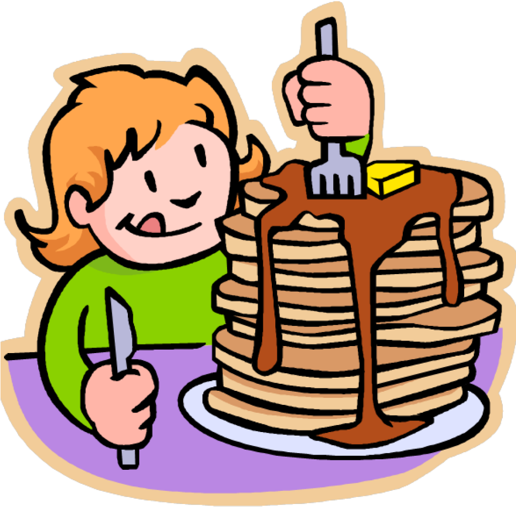 Pancake Clip Art Free Pancake Cliparts Download Free - Eating Breakfast Clipart (1024x1024)