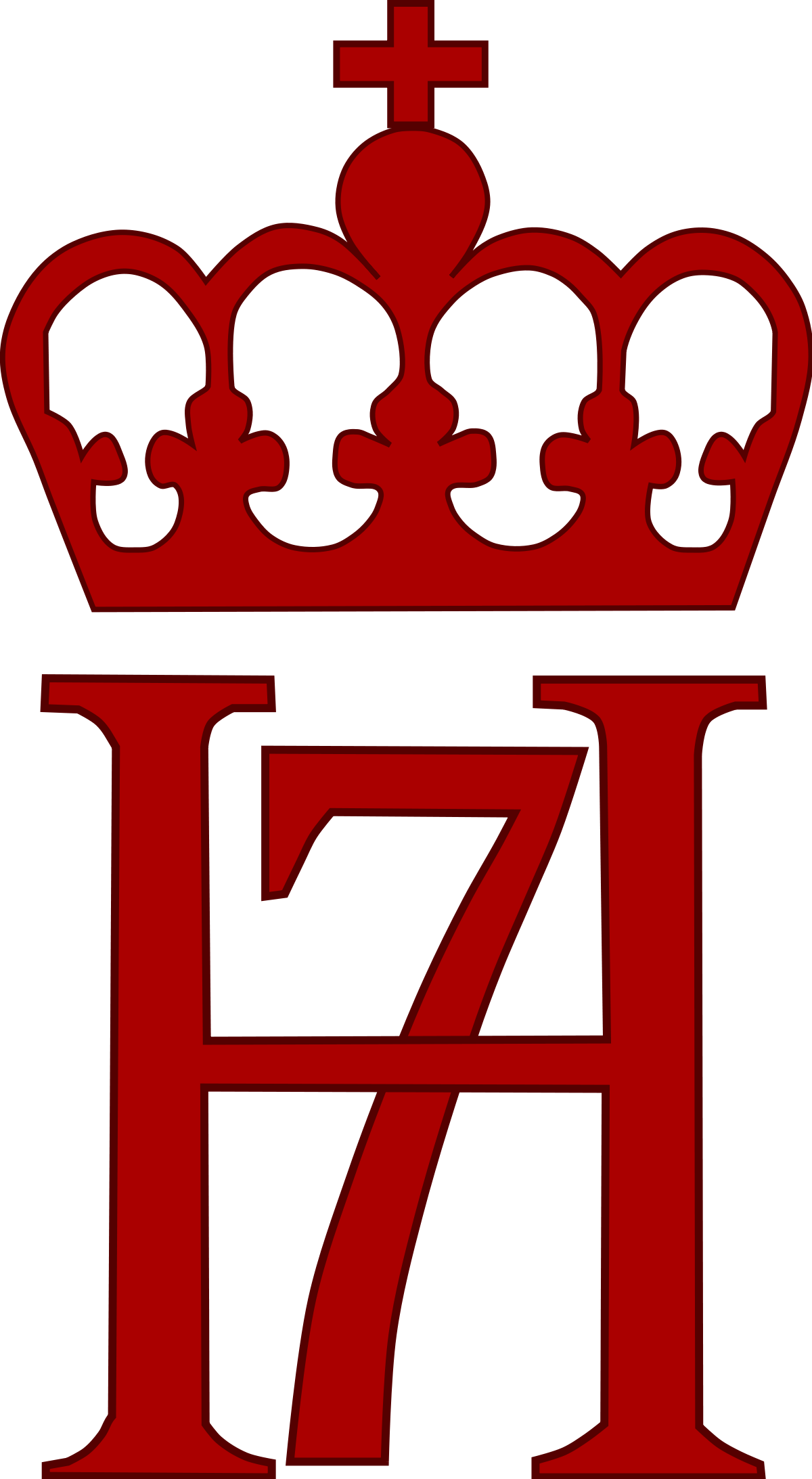 The Monogram - - Haakon Vii Of Norway (1200x2185)