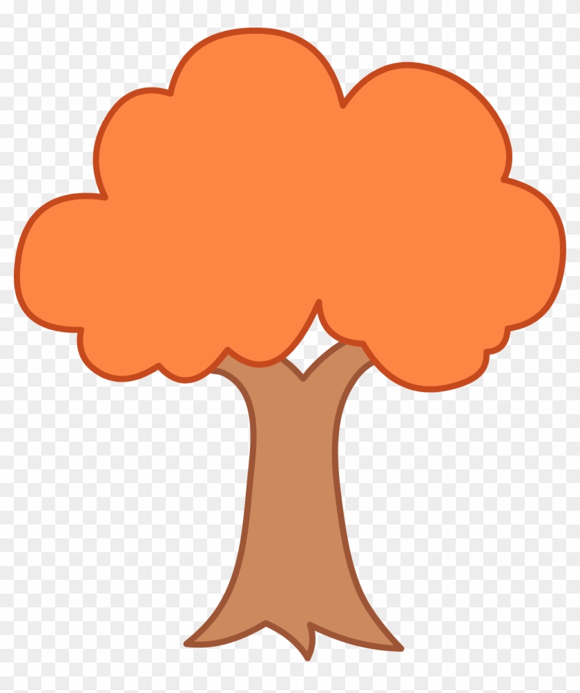 Simple Fall Tree Clipart - Simple Drawing Of Tree #918