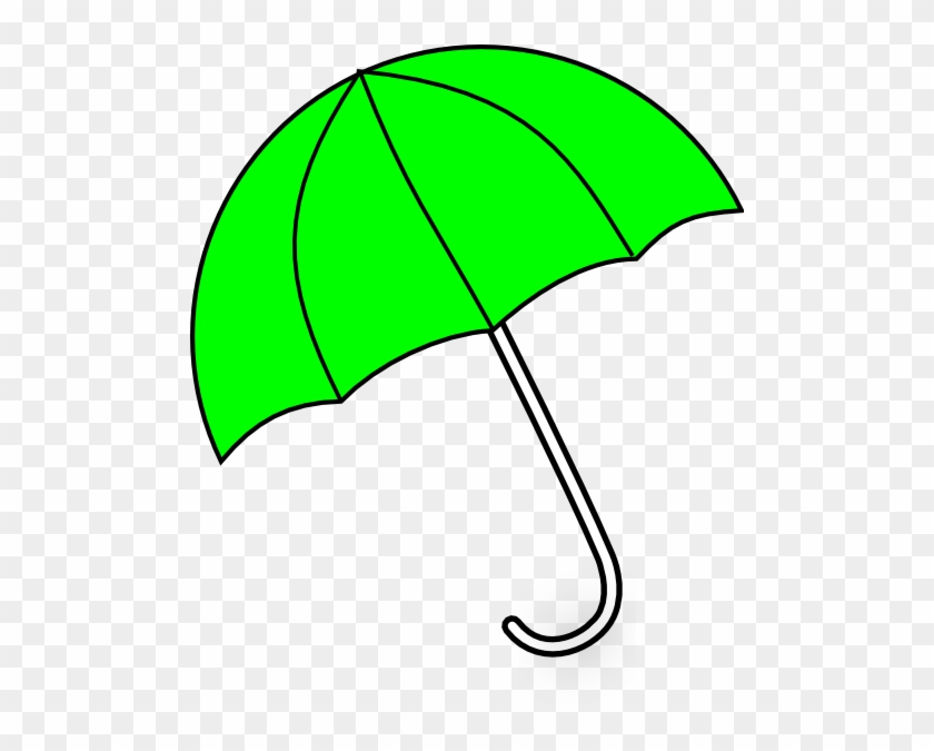 Apple Green Umbrella Clip Art At Clker - Clip Art Green Umbrella #941