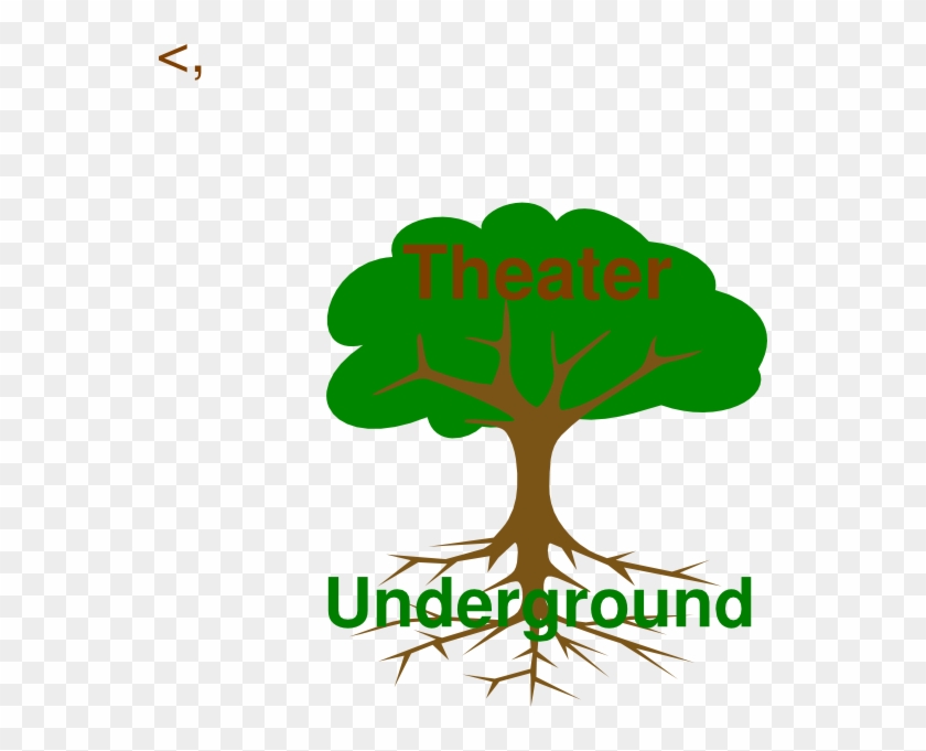 Tree Root New2 Clip Art - Labeled Tree #943