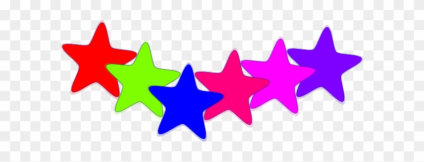 Download - Colorful Stars Clipart #975