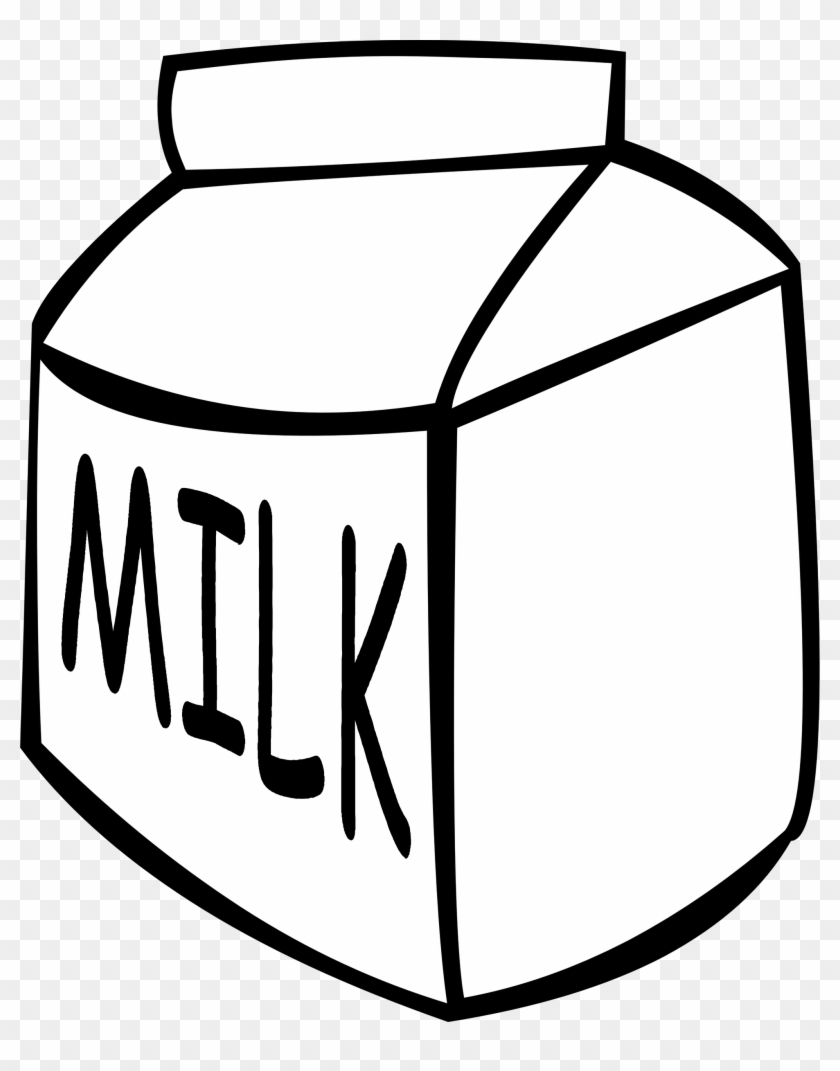 Big Image - Milk Carton Clip Art #998