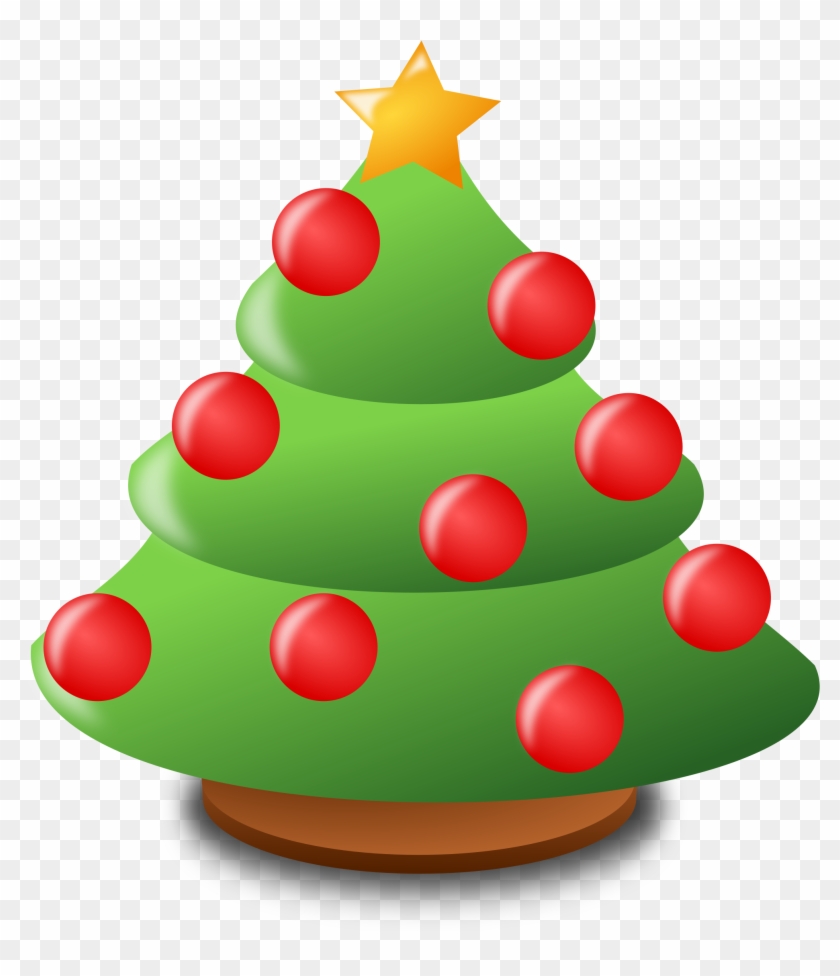 Xmas Tree Clipart #112