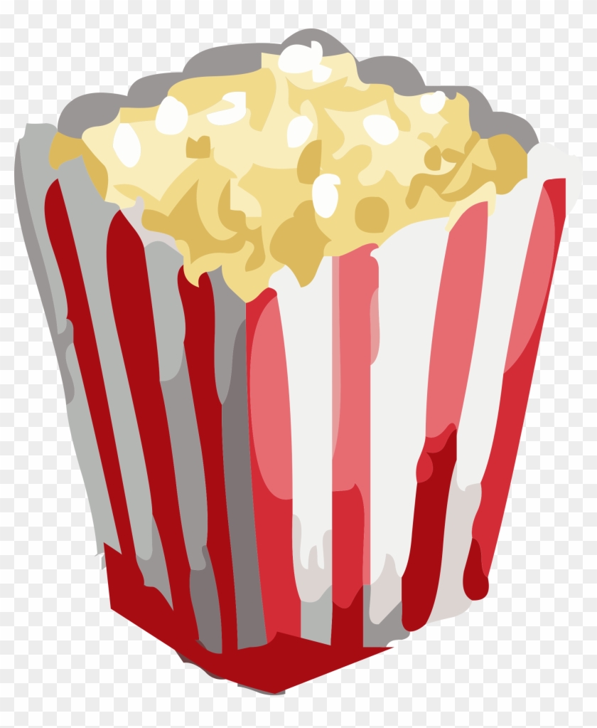 Big Image - Popcorn With Transparent Background #1132