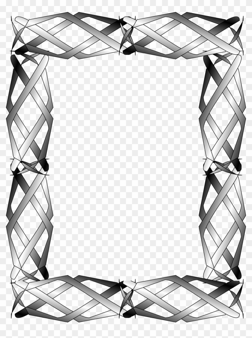 Abstract Clipart Border - Frame #1137