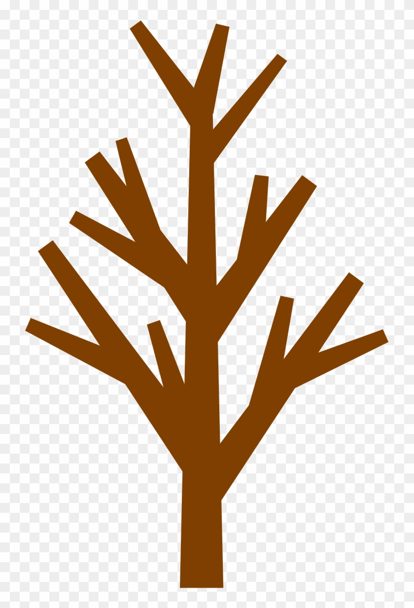 Brown Tree Without Leaves Clipart - Tree Clip Art No Leaves #1225