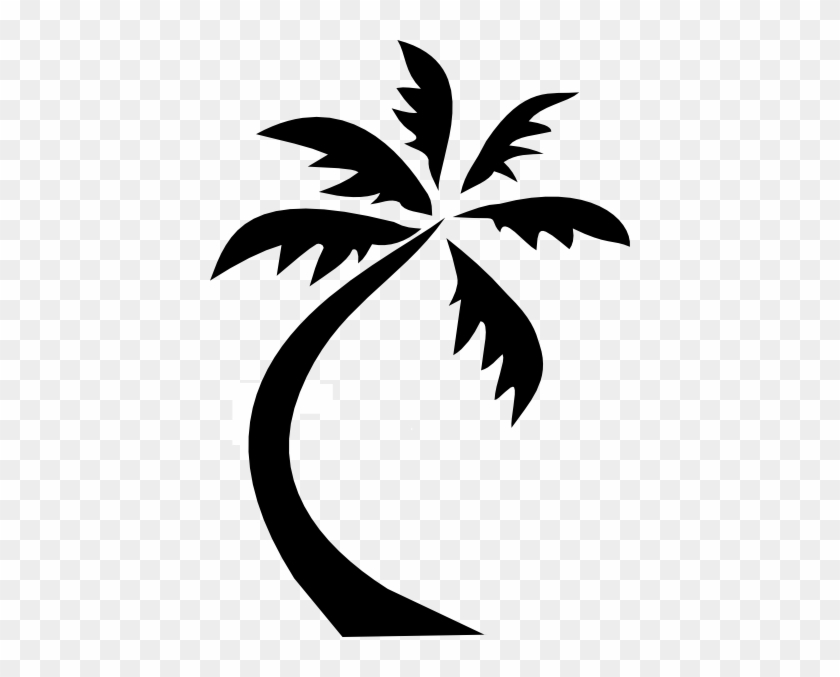 Palm Tree Clip Art At Clker - Palm Tree Clip Art Png #1245