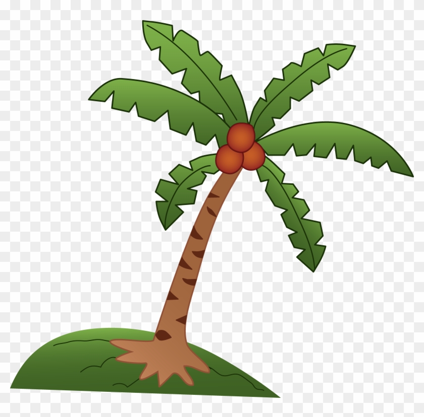 Palm Tree And Sun Clipart Palm Tree And Surfboard Clipart - Unisex Palm Tree Sandwich Baseball Cap #1271