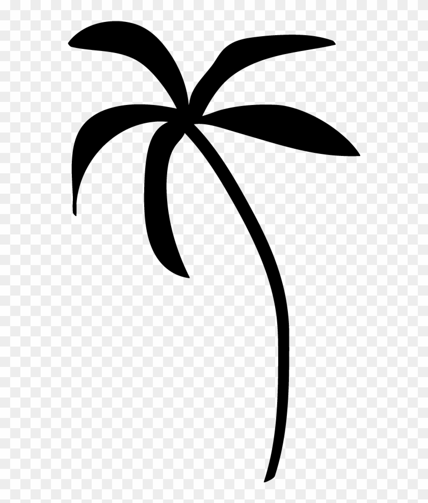 Palm Tree Clip Art Transparent Background Clipart Panda - Black Palm Tree Emoji #1278