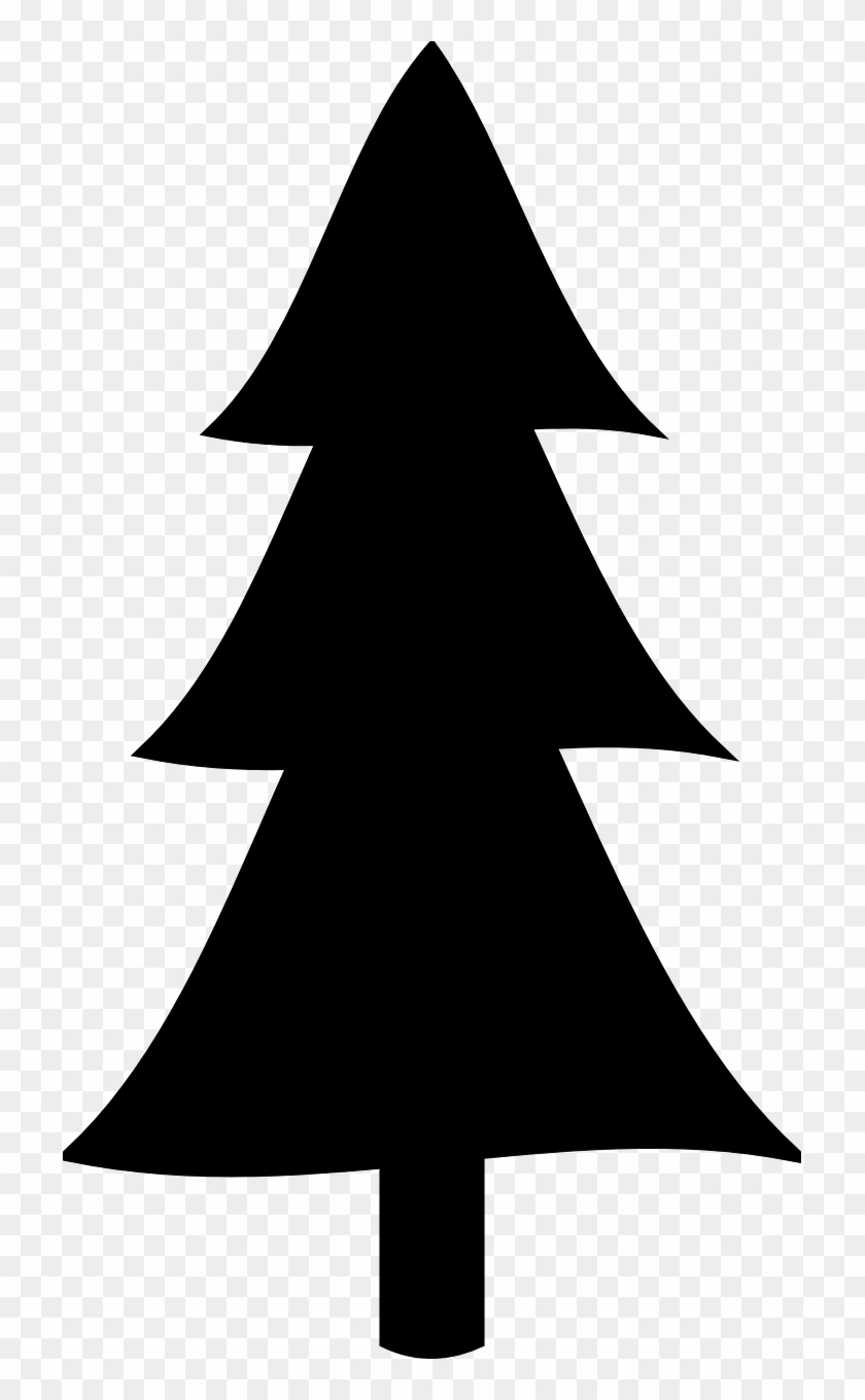 Pine Tree Clipart Silhouette #1325