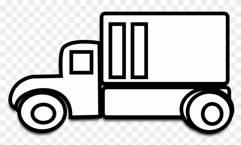 Christmas - Free Clipart Delivery Truck #1354