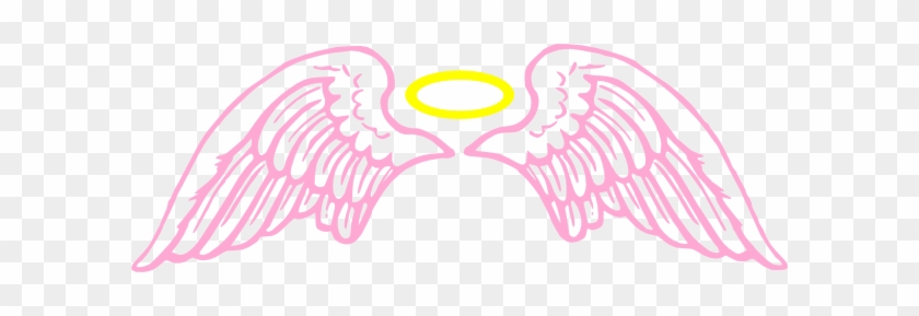 Pink Angel Wings With Halo Clip Art At Clipart Library - Pink Angel Wings With Halo Clip Art At Clipart Library #1438