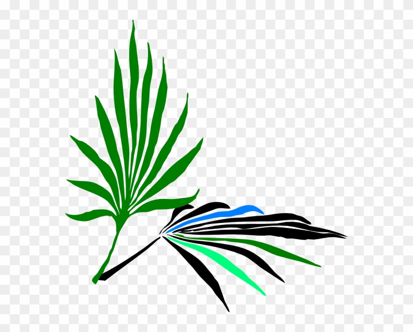 Palm Leaves Clip Art - Palm Leaves Clip Art #151