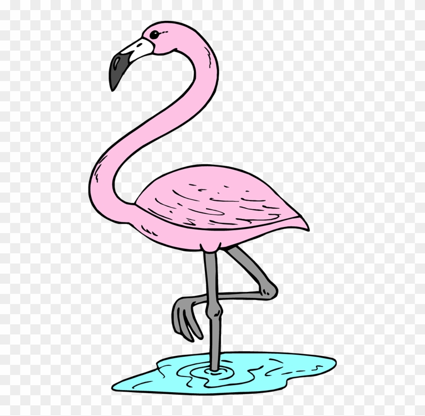 Flamingo Silhouette Clipart - Flamingo Silhouette Clipart #1486