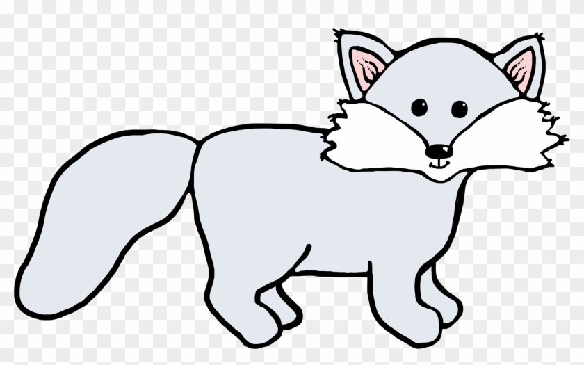 Clip Arts Related To - Snow Fox Clip Art #1713
