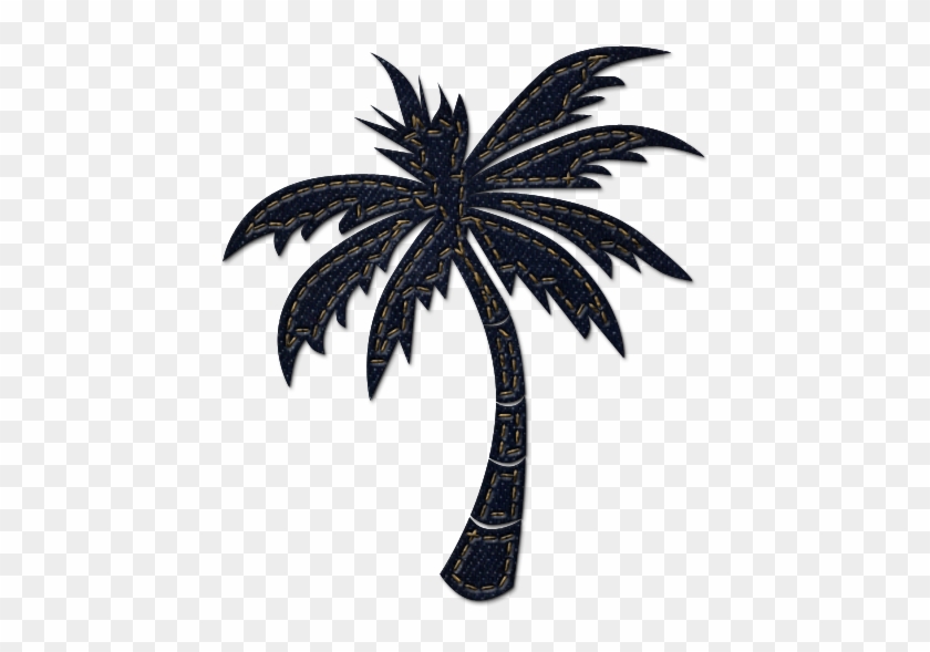 Large Single Palm Tree Icon - Valley Isle Soccer Academy #1719
