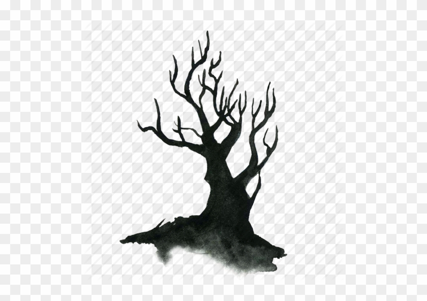 Creepy Tree - Haunted Tree Png #1744