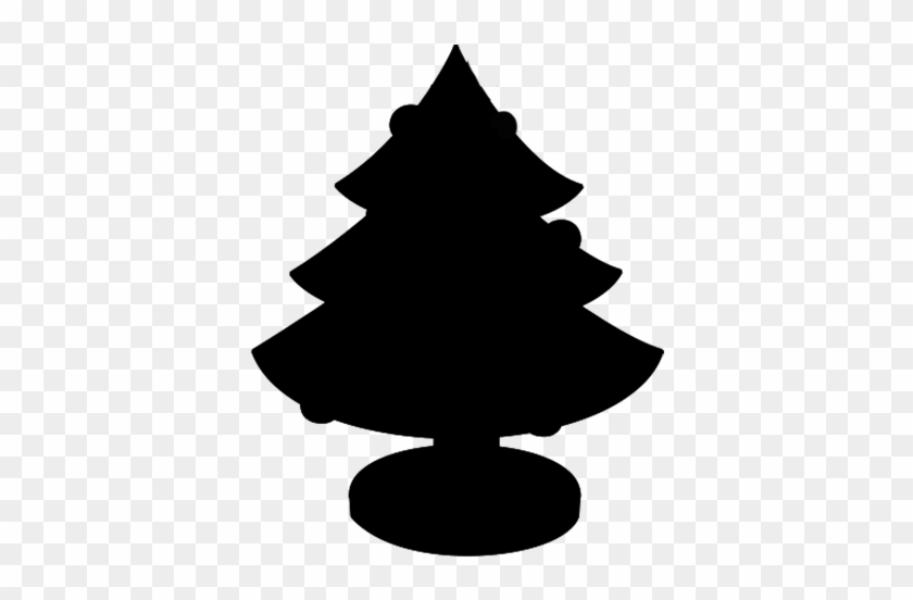 Christmas Tree Clipart Silhouette - Christmas Tree Clipart Silhouette #180