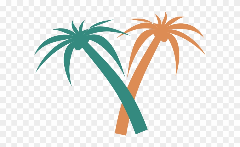 Palm Tree Svg Clip Arts 600 X 435 Px - Palm Tree Clip Art #1855