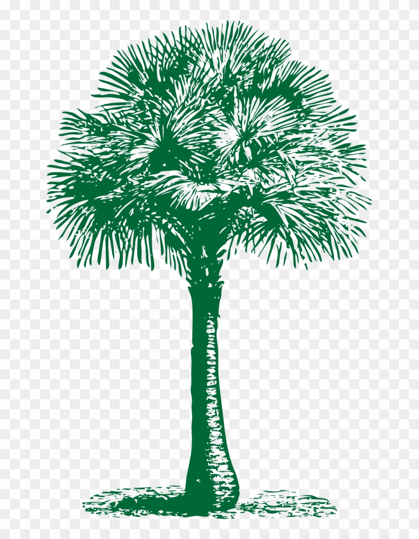 Onlinelabels Clip Art - Palm Tree Beach Towel #1881