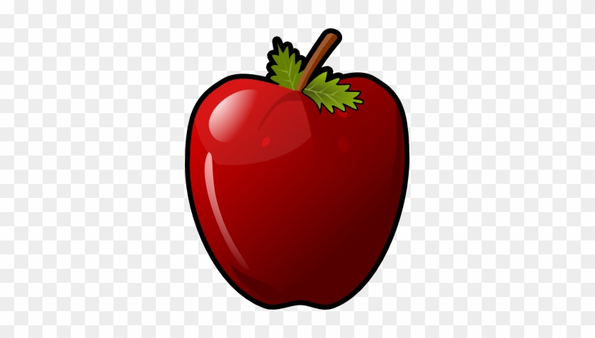 This Glossy Red Apple Clip Art Is Licensed Under A - Clip Art Pictures Of A Apple #2045