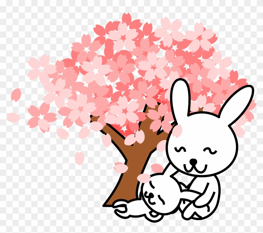 Cherry Blossom Clip Art Free - Cartoon Cherry Blossom Tree #2050