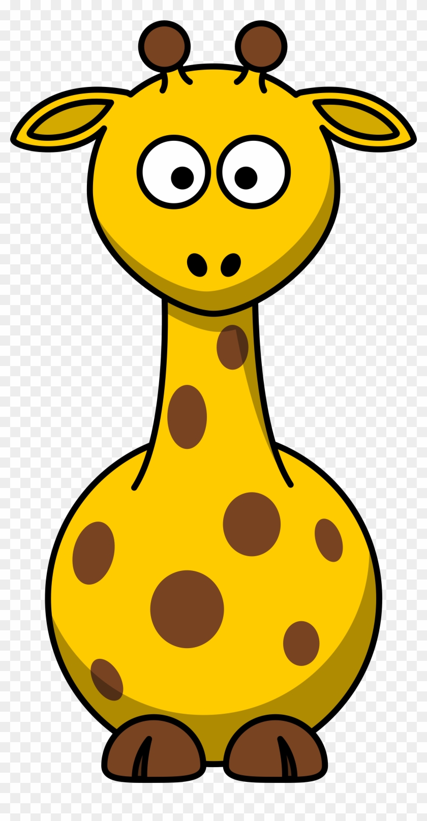 Clipart Animals, Cartoon Clipart Collection - Cartoon Giraffe #2114