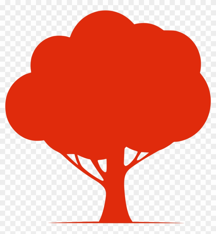 Free Silhouette Tree - Tree Clipart Silhouette #2132