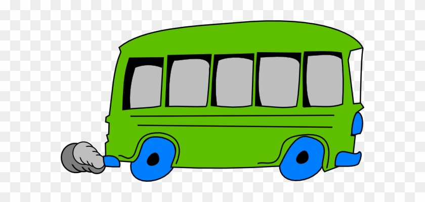 Free School Bus Clip Art Buses - Green School Bus Clipart #2204