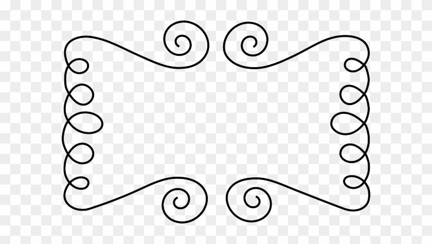 Crafty Design Ideas Swirl Clipart Black Doodle Free - Line Art #2252