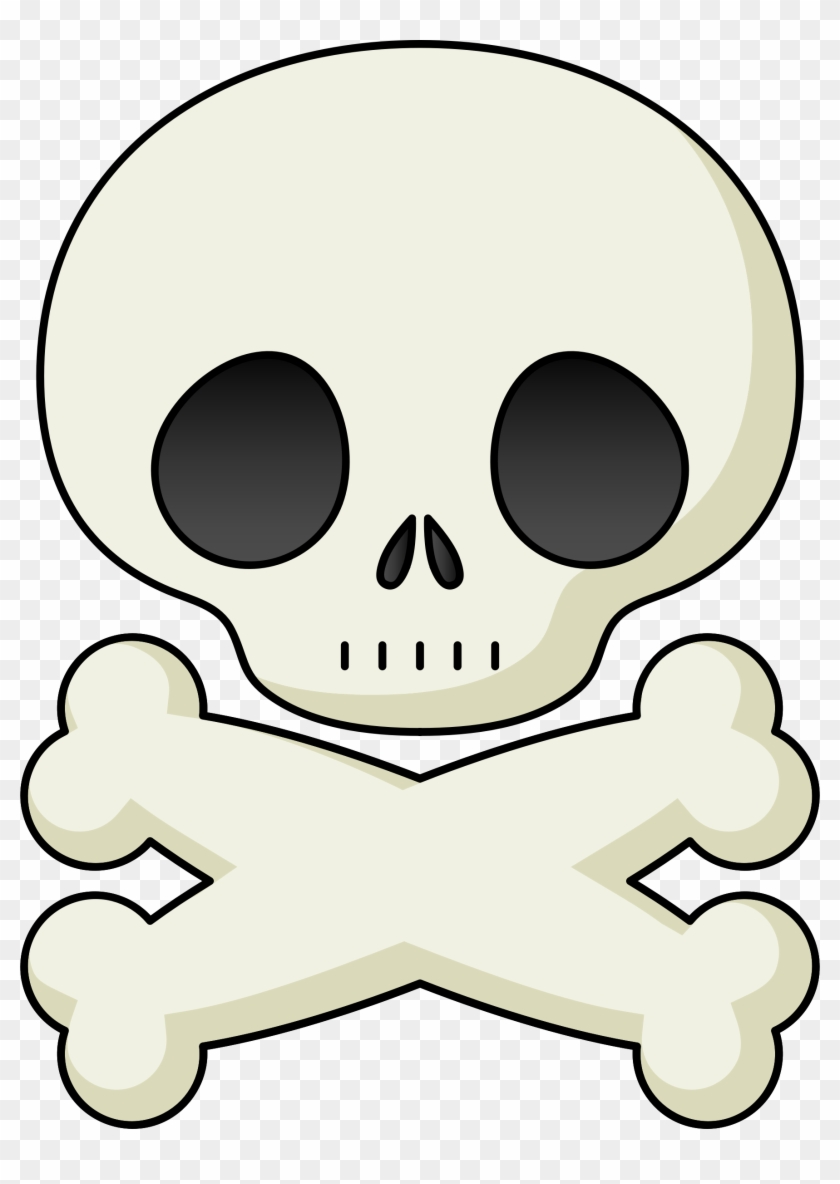 Onlinelabels Clip Art - Skull And Crossbones #2321