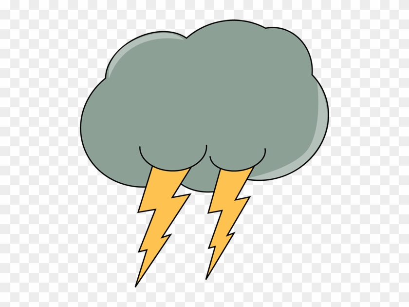 Clipart Info - Cloud With Lightning Clipart #2345