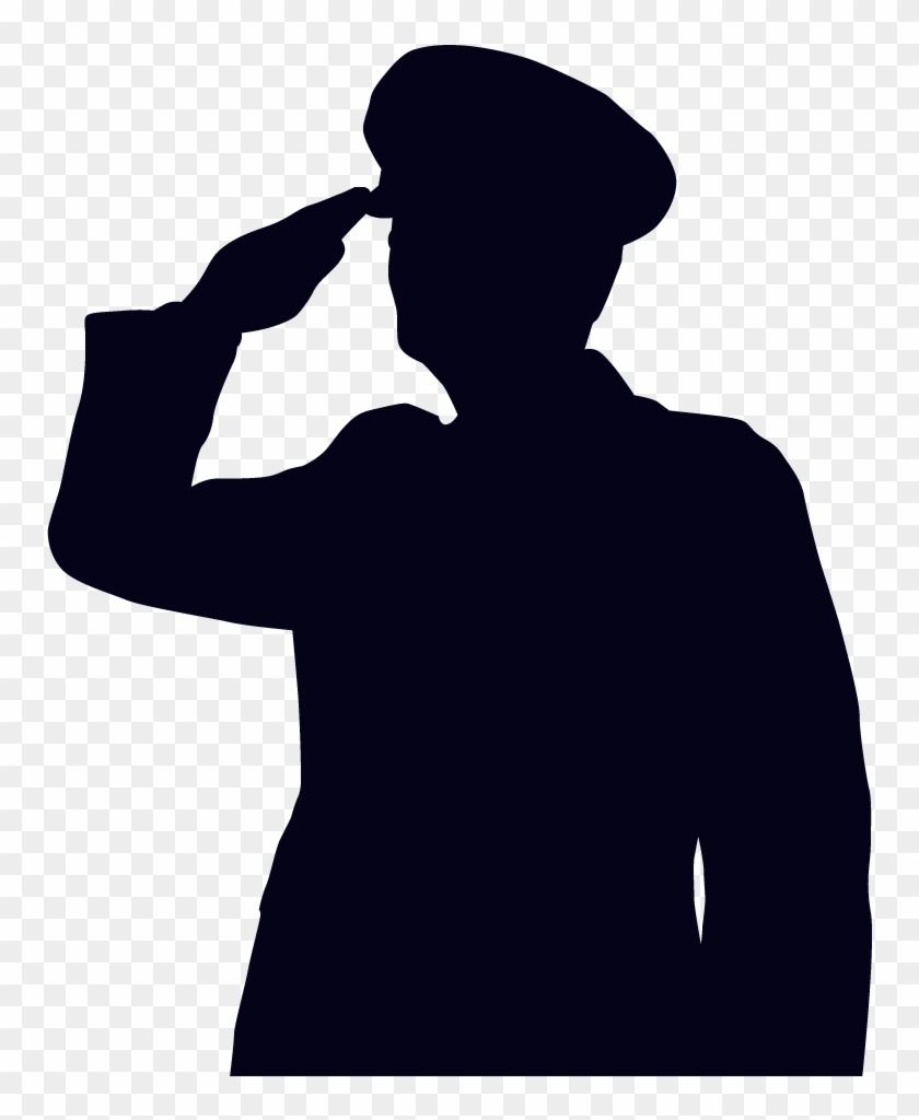 Soldier Salute Clipart - National Police Week 2018 #2351