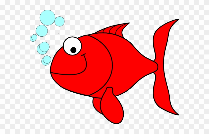 Clip Art - Red Fish Clip Art #2381