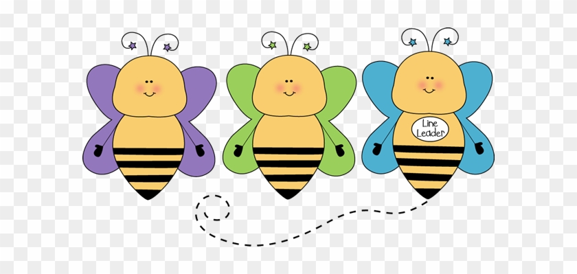 Bee Line Leader Clip Art - Line Leader Clipart #2402