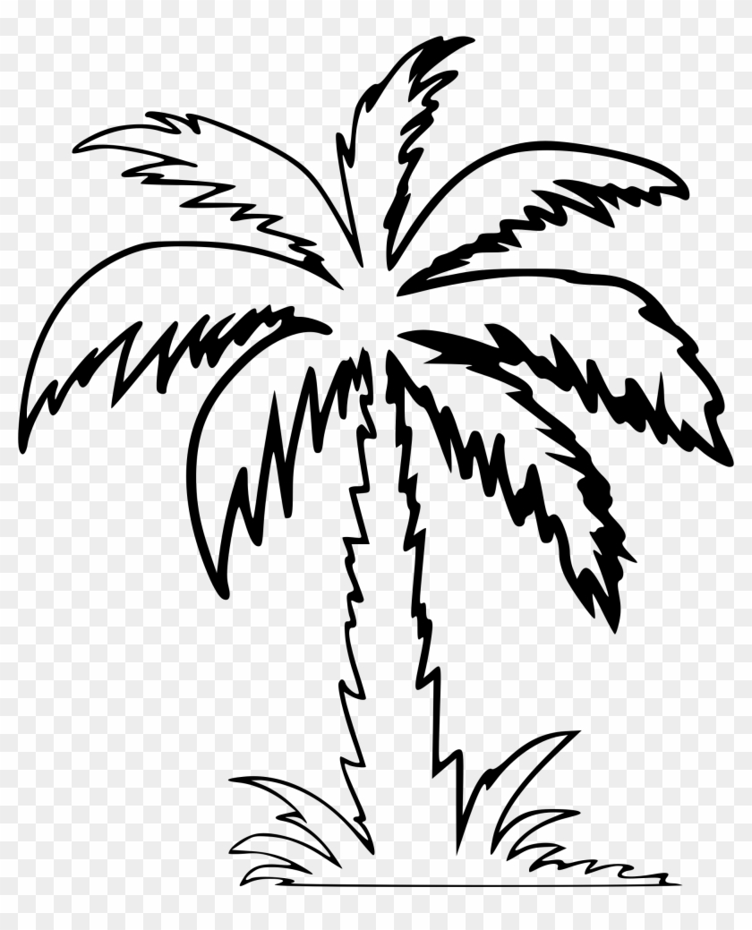 Clipart - Palm Tree Clip Art #2454