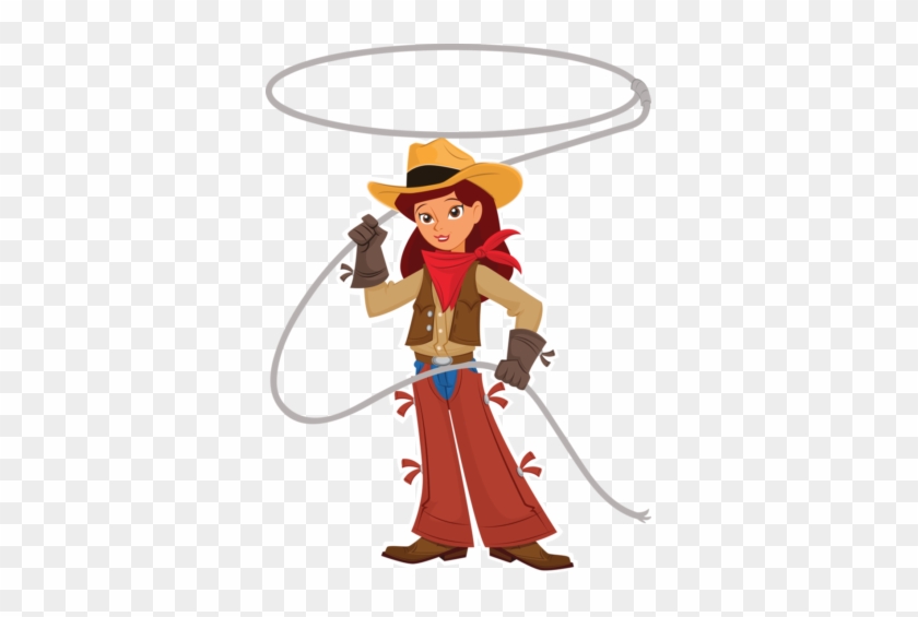 Cowboy Clipart Family - Lasso Clip Art #2547