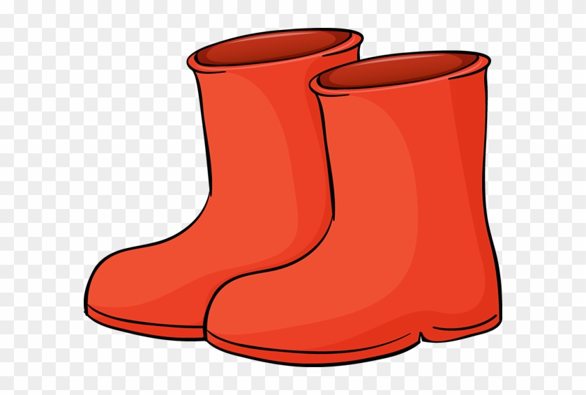 Red Boots Clipart #2593