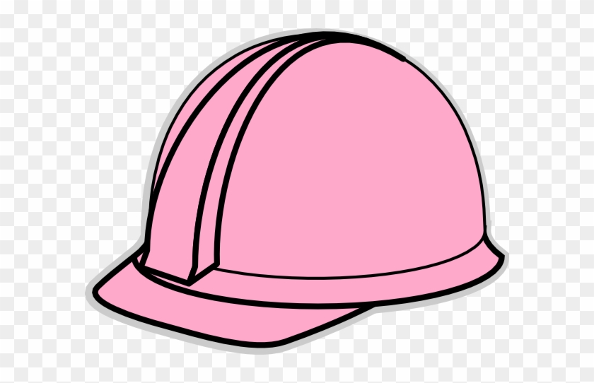 Pink Hard Hat Clip Art #2762