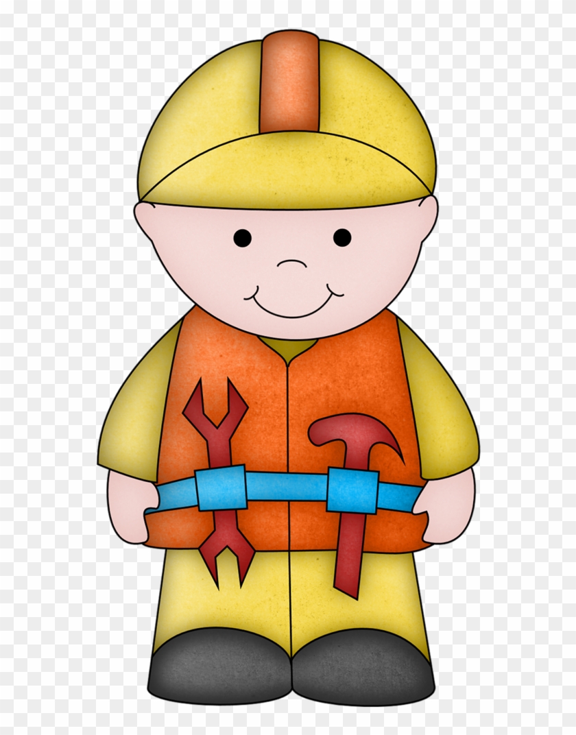 Kid Construction Worker Clipart #2882