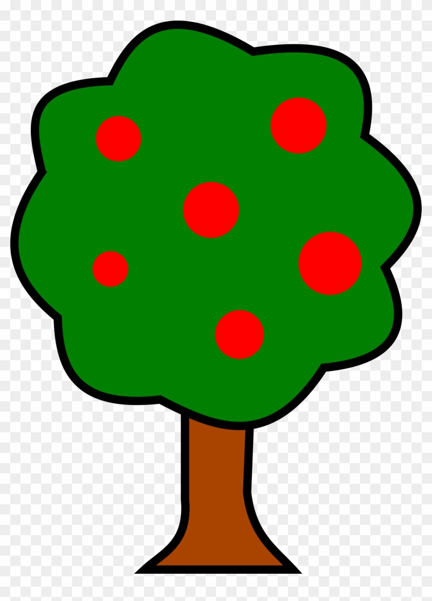 Big Image - Clip Art Fruit Tree #2896