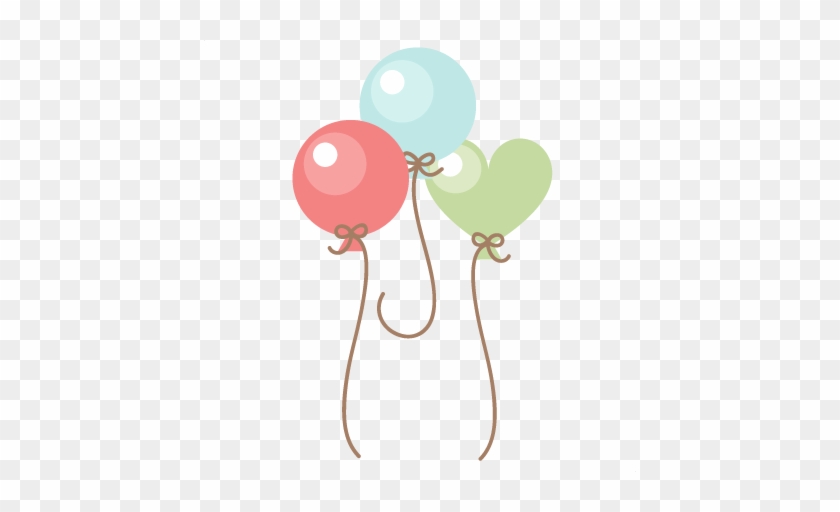 Baby Balloons Svg Scrapbook Cut File Cute Clipart Files - Baby Scraps Png #2899