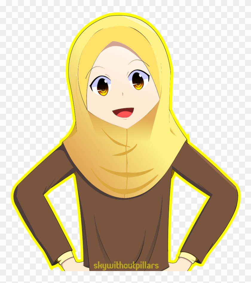 Clipart Hijab Girl In By On Deviantart - Comics #2970