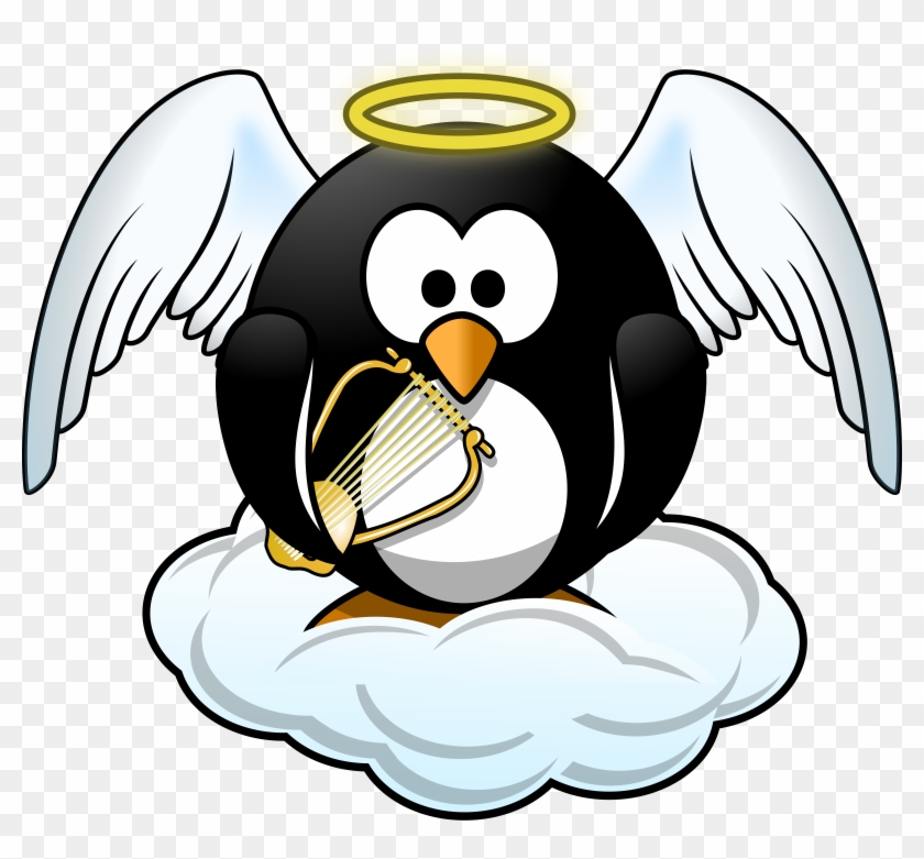 Heaven Angel Clipart - Angel Penguin #3005