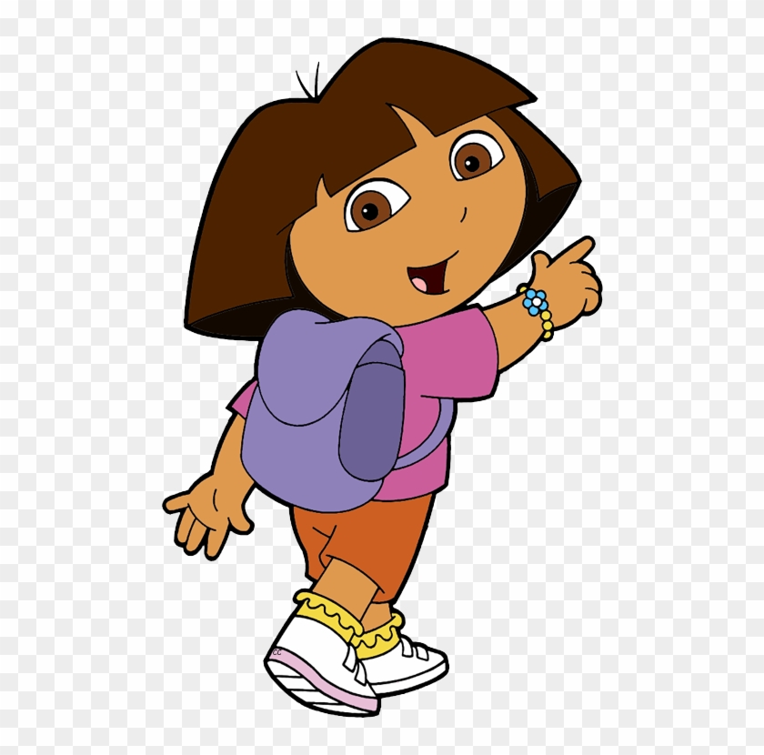 Dora Pointing - Dora The Explorer Clipart #3003